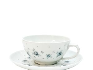 Seltmann Weiden Bavaria, Tea Cup and Saucer, Regina Pattern, Blue Flowers - Gina Decor