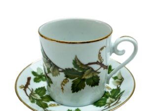 Vintage  Tirschenreuth coffee cup & saucers set of 2 - Gina Decor