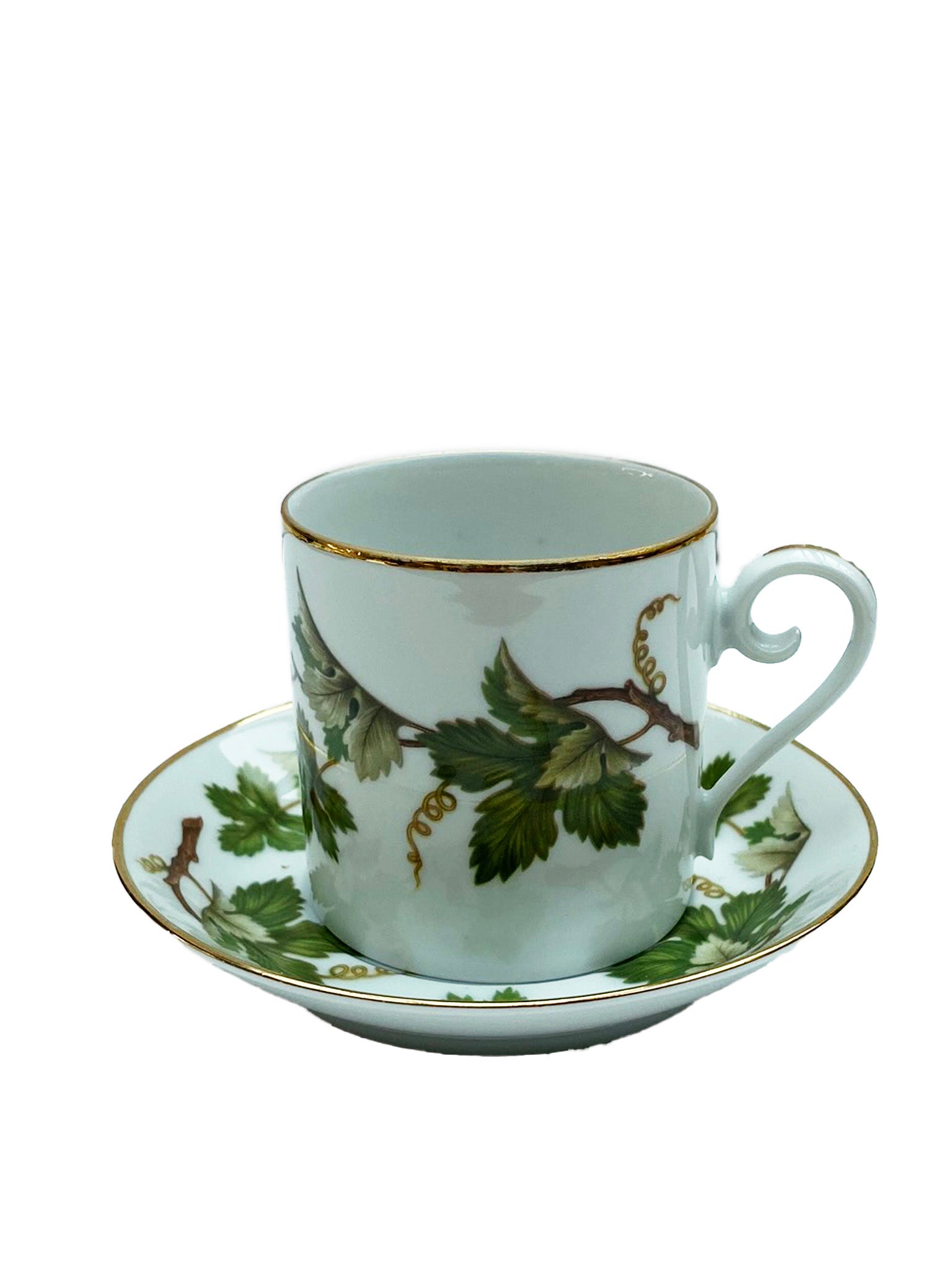 Vintage Tirschenreuth coffee cup & saucers set of 2 - Gina Decor