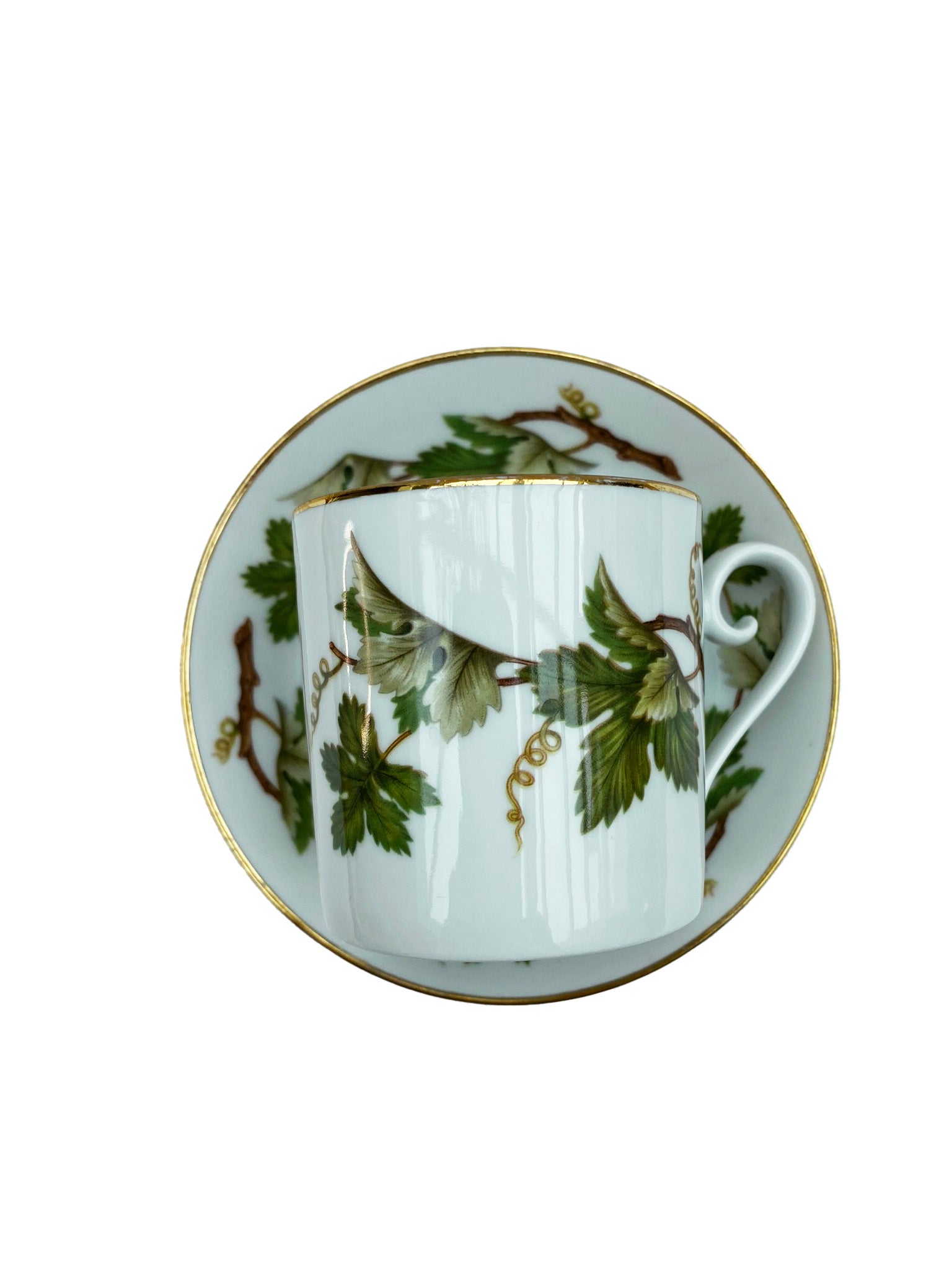 Vintage Tirschenreuth coffee cup & saucers set of 2 - Gina Decor