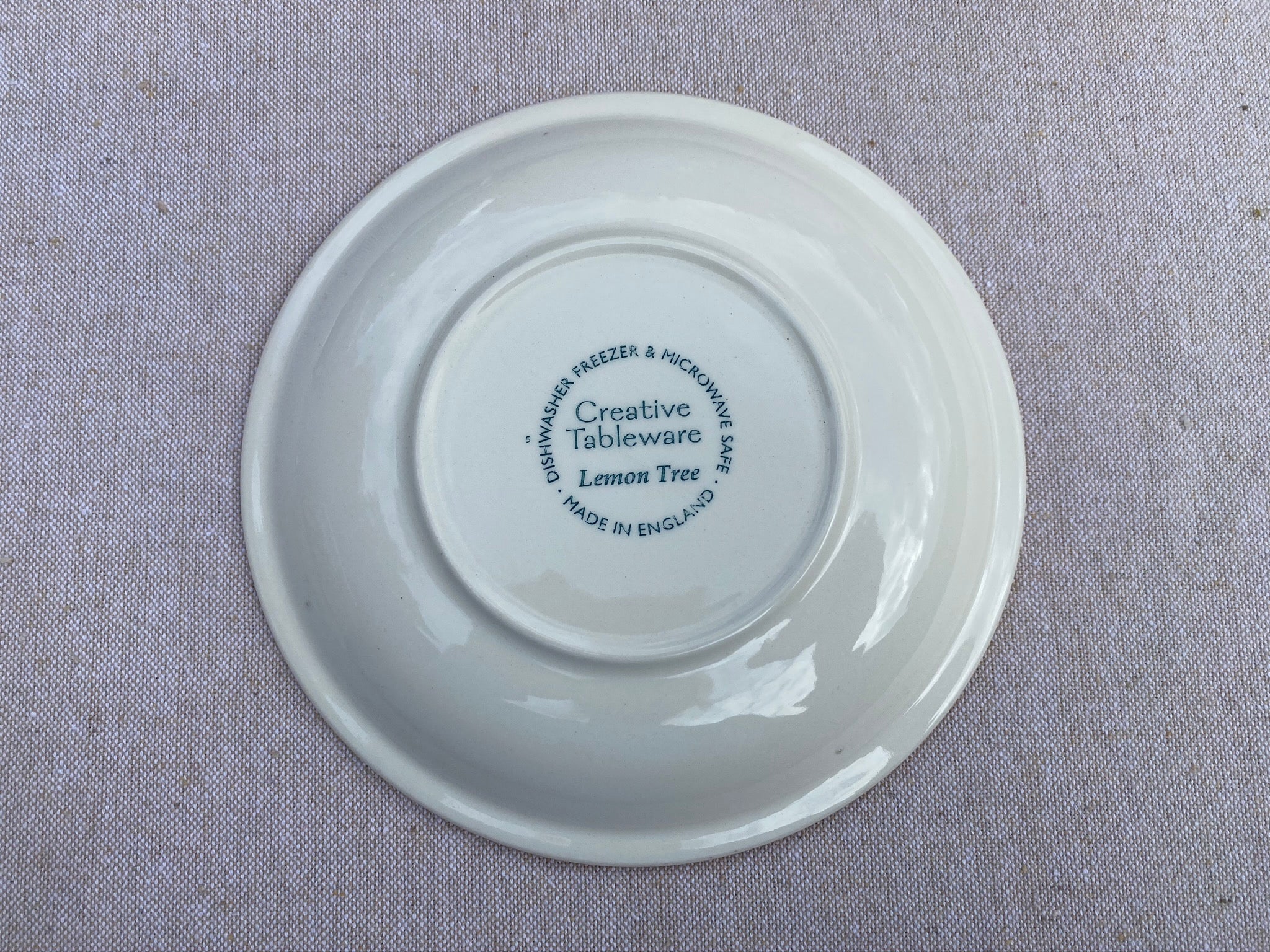 Vintage Teacups and Saucers from Creative Tableware set of 2 - Gina Decor