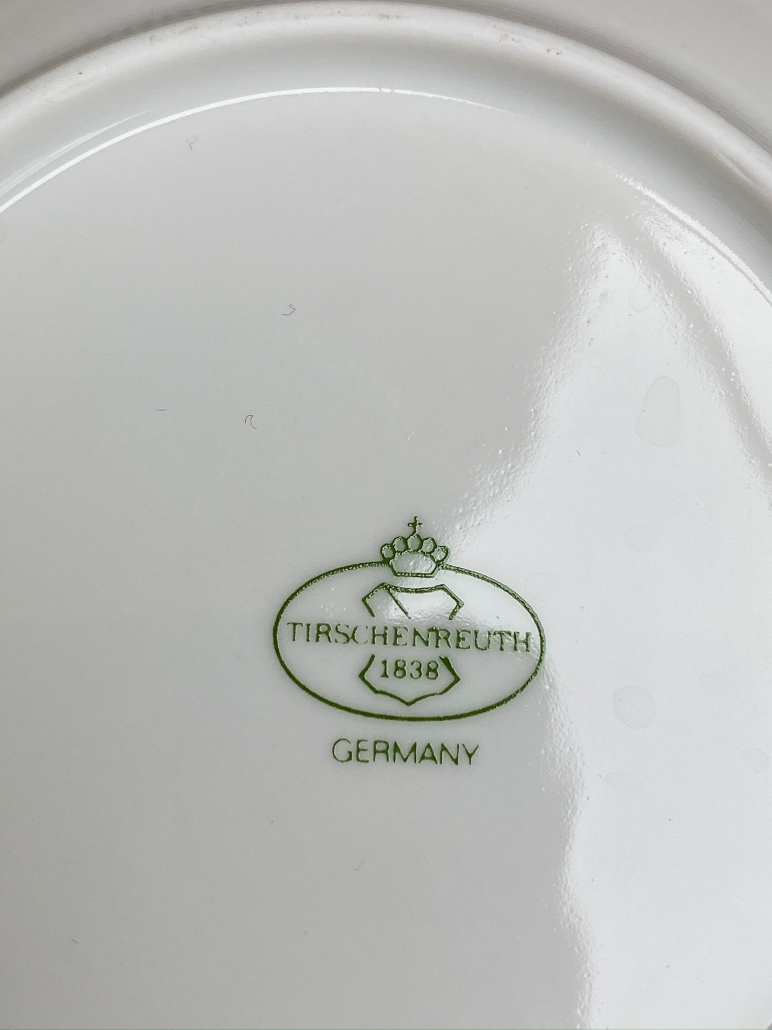 Vintage Tirschenreuth coffee cup & saucers set of 2 - Gina Decor