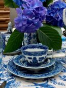 Vintage teacup & saucer and desert plates. - Gina Decor