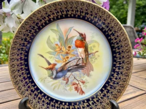 Porcelain Decorative Plate Limoges France