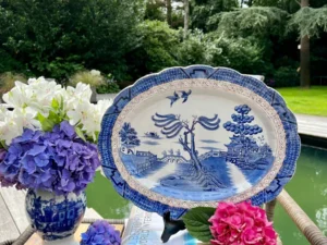 Ceramic Serter Plate Real Old