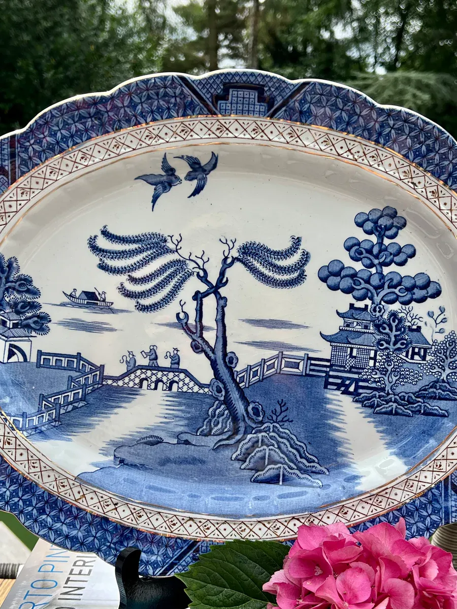 Ceramic Serter Plate Real Old - Image 3